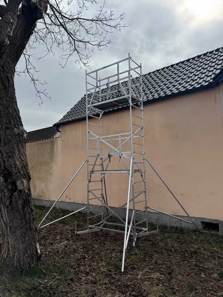 Aluminium-Rollgerüst mit 4 bis 6 m Arbeitshöhe